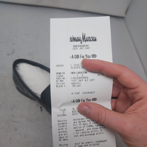 Christian Louboutin Mens MJ Moc Alligator Black Bit Loafer - Picture 3 of 13